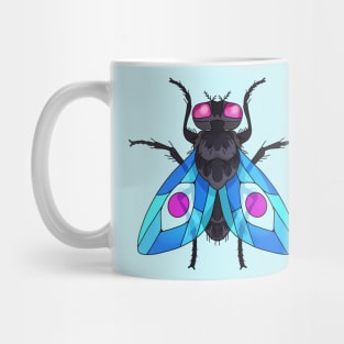 Glass Stained Wings Fly Mug